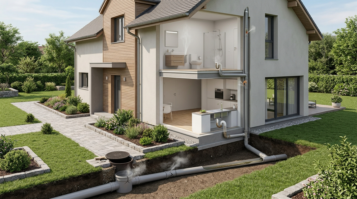 Odeurs d'égout dans la maison ou le jardin : quelles sont les causes ?